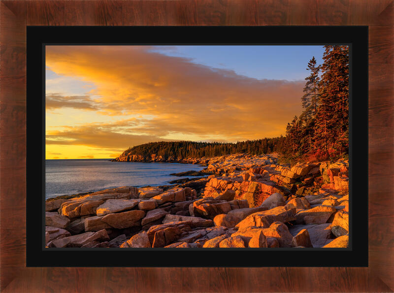 Photo of Sunrise on Rocky Coast of Acadia National Park | Photos by ...