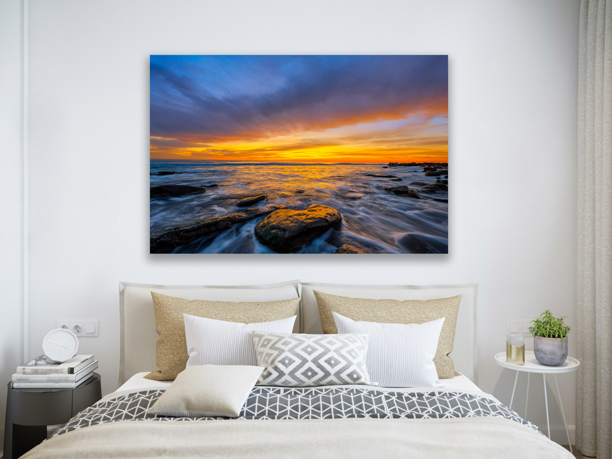 Heart Shaped Rock Sunrise Washington Oaks Fine Art Print | Photos by ...